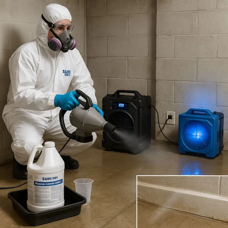 Sanitization and Odor Removal process in Monterey, CA